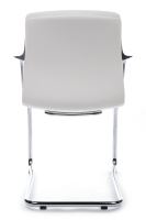 Изображение кресло rv design plaza-sf (fk004-с11) кожа белая